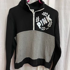 VS pink half zip
